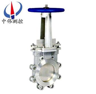 手動單夾式刀型閘閥