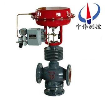 氣動薄膜三通合流、分流調節閥