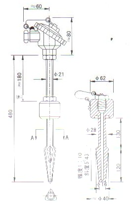 (熱電阻)產品結構圖